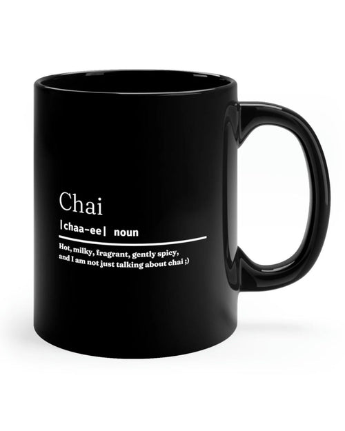 Chai Definition Mug, Definition Mug About Chai, Definition Print, Terminology Mug, Mug With Sayings